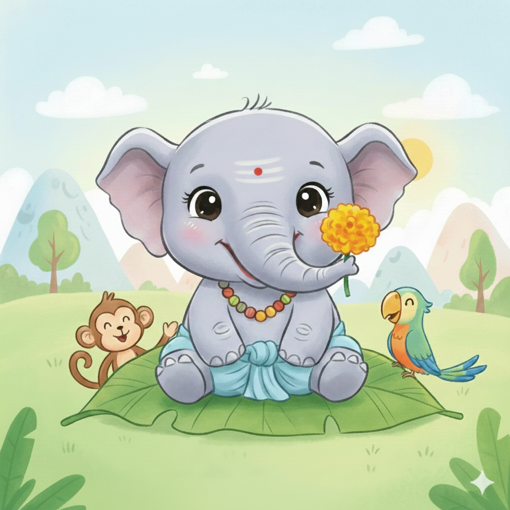Bālamodinī Elephant Mascot